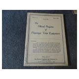 Official Register of Passenger Train Equip. #31