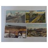 32 Railroad Postcards