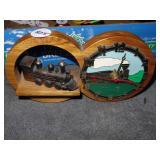 Railroad Clock & Pencil Sharpener