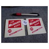 Milwaukee Road Safety Award Stickers