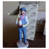 Enesco Railroad Engineer 7-1/2" Figurine w/box