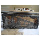 C.G.W. ry. Viaduct, Fort Dodge, IA Copper Dish