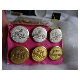 Pere Marquette (4) 9/16", (6) 7/8" Buttons