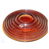Corning Glass Amber 5-1/2" Lens