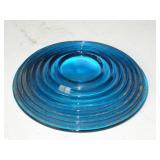 (2) Corning Glass Blue 5-1/2" Lens