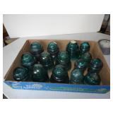 Box Lot: Glass Insulators