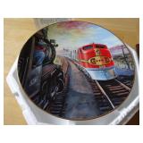 The Sante Fe Super Chief by Ted Xaras Plate
