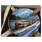 The Empire Builder by Ted Xaras Plate