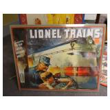 (3) Lionel Trains Tin Signs