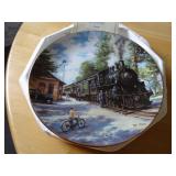 The Morning Local by Ted Xaras Plate