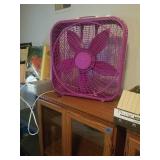 LASKO 20" PURPLE BOX FAN