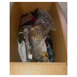 MISC FABRIC AND TWO TABLE RUNNERS