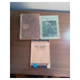3 ANTIQUE BOOKS