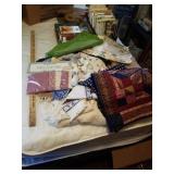 MISCELLANOUS CRAFT FABRIC, APPROXIMATELY 58"