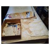 VINTAGE DOILIES AND CRAFT BOOKS, MISCELLANOUS