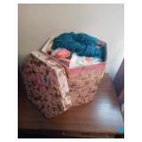MEDIUM SIZE BOX OF YARNS