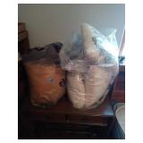 BAGS OF DECORATIVE PILLOWS