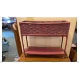 LAVENDER WICKER PLANT HOLDER