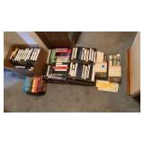 3 BOXES OF VHS TAPES