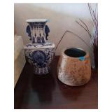 TWO DECORATIVE VASES