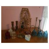 CANDLE HOLDERS,  VOTIVE CUPS, MISCELLANOUS ITEMS