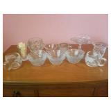 VARIETY OF GLASSWARE