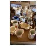 ASSORTMENT OF GRAVY LADLES, CREAMERS AND MISC