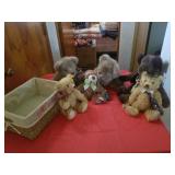 TEDDY ROOSEVELT BEAR, MISCELLANOUS BEARS AND A