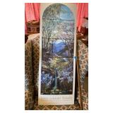 LOUIS COMFORT TIFFANY POSTER- HARD THICK BACKING