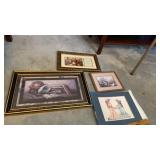 4 ART PIECES-PICTURES