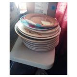 14 VARIOUS PLATES
