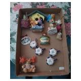 MISC BOX OF SMALL MINIATURE WHATNOTS