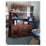 OLDER CHINA HUTCH
ITEMS ON THE HUTVH NOT