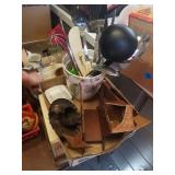 KITCHEN UTINSELS,  NAPKIN HOLDER, COPPER CANDLE