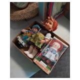 2 DOLLS AND A NOXED RAGGEDY ANN AND ANDY