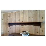 WALL WOODEN SHELF- 68 IN