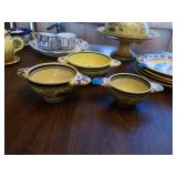 3 QUIMPER POTTERY FROM FRANCE BOWLS