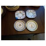 QUIMPER POTTERY PLATES FROM FRANCE
