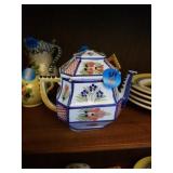 QUIMPER POTTERY FROM FRANCE TEA POT