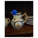 QUIMPER POTTERY FROM FRANCE SMALL PITCHER