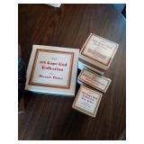 BOX OF AVON CAPE COD GLASS WEAR