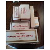 BOX OF AVON CAPE COD GLASS WEAR BOXED