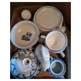 BOX OF STONE WEAR DISHES