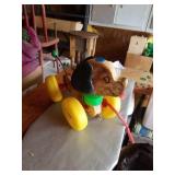 VINTAGE FISHER-PRICE WOBBLE PUPPY