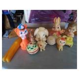 MISCELLANOUS SOFT VINTAGE TOYS