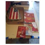 LISCENSE PLATES, COLOR BOOKS AND GREETING BOOKS