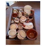 SEVERAL PIECES OF DARTMOUTH POTTERY MADE IN