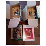 3 BERTA HUMMEL FIGURINES AND ONE HALLMARK