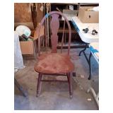 OLD CHAIR 36 INCHES TALL
NEEDS REPAIR