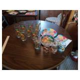 WINNIE THE POOH GLASSES, PAPER PLATES AND NAPKINS